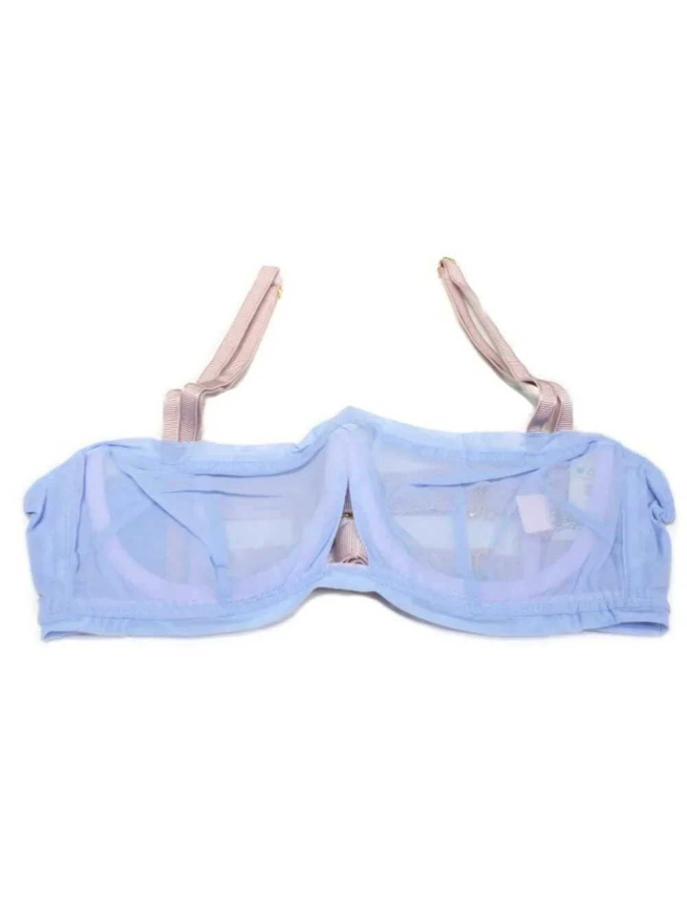 We are HAH Wired Bra Periwinkle Blue Size 30-38D #62300
